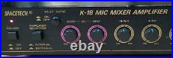 Spacetech K-18 MIC Mixer Amplifier! W