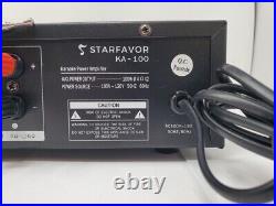 Starfavor KA-100 2-CH Stereo Karaoke Amplifier System/Receiver with Accessories