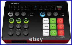 TAKSTAR Portable Audio Mixer Live Sound Card, Streaming Sound Voice Changer