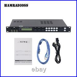 TZT-X5 220V Karaoke Effect Audio Processor 32Bit DSP Processor for Speakers