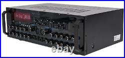 Technical Pro MM2000BT Powered Bluetooth Karaoke Mixer Amplifier Amp SD, USB