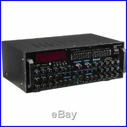 Technical Pro MM3000 3000 Watts Karaoke Mic Mixing Amplifier with Bluetooth