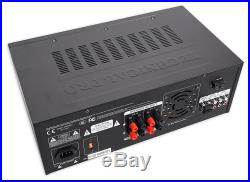 Technical Pro MM3000 Powered Bluetooth Microphone Mixer Amplifier Amp SD, USB