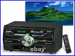 Technical Pro Receiver Amplifier DVD Player Bluetooth USB FM SD Mic Input DV4000