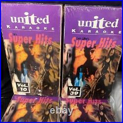 United Uk-8000 Stereo Hi-fi Karaoke Multiplexer Unused With Mic & 11 VHS Tapes