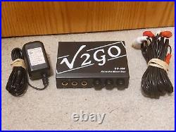 V2Go GO-500 Compact Portable Karaoke Audio Sound Mixer 3 Mic input, Echo