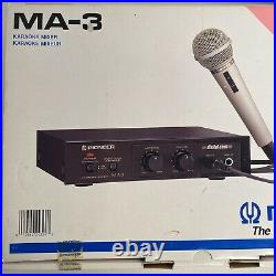 VINTAGE 1994 Pioneer MA-3 Karaoke Mixer with Digital Echo Microphone NIB NOS RARE