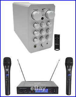 VOCOPRO CASAMAN 200w Digital Karaoke Powered Receiver Mixer+Dual Wireless Mics