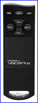 VOCOPRO CASAMAN 200w Digital Karaoke Powered Receiver Mixer+Tablet Stand+2 Mics