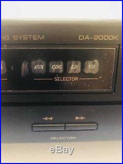 VOCOPRO DA-2000K Karaoke mixer vocal key control preamp pre-amp preamplifier