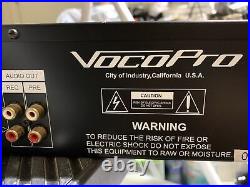 VOCOPRO DA-350K Digital Key Control Karaoke Mixer Untested all buttons functions