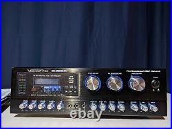 VOCOPRO DA-9808-RV Professional 600w Rackmount Karaoke Amplifier with FX