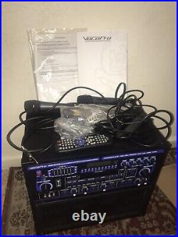 VOCOPRO GIGSTAR MIXER AMP ALL IN ONE DIGITAL SYSTEM Boxed With Remote and 2 Mics