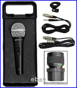 VOCOPRO SINGTOOLS DSP Vocal Effects Karaoke Mixer, Pitch Correct+Mic+Stand+LED's