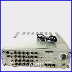 Vintage Calitech HD Remote Autowatts Digital Echo Stereo Mixing Amplifier