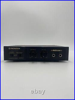 Vintage Pioneer Karaoke Mixer Digital Echo Model MA-3 Black Tested & Working