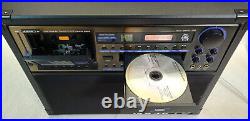 VocoPro Bravo AUX CD DVD Cassette Player Karaoke Professional Case Microphone