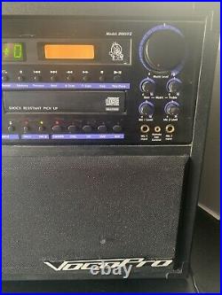 VocoPro Bravo AUX CD DVD Cassette Player Karaoke Professional System (BB1)