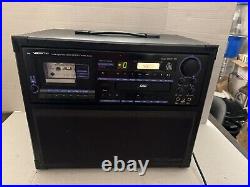 VocoPro Bravo AUX CD DVD Cassette Player Karaoke Professional System Please Read