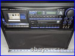 VocoPro Bravo Professional Karaoke System AUX CD DVD Cassette Player Tested