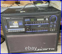 VocoPro Bravo-pro DVD Cassette Player Karaoke Professional System UnTESTED