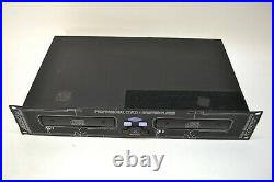 VocoPro CDG-8000 PRO Rack Mountable Dual Tray CD/CD+G Player with Controller Unit