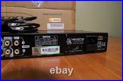 VocoPro DA-1000 Pro 3-Microphone Karaoke Rack Audio Mixer with Power Cord Open-Box