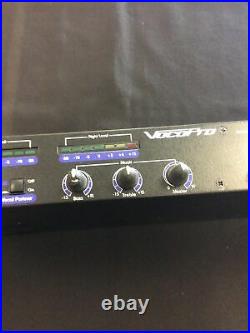 VocoPro DA-1000 Pro Three-Microphone Karaoke Rack Audio Mixer
