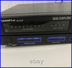 VocoPro DA-2050K Digital Karaoke Mixer w Key Control and Echo Tested Working