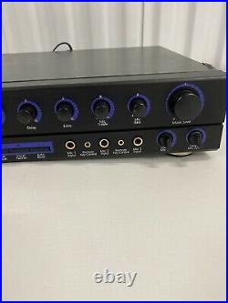VocoPro DA-2050K Digital Karaoke Mixer w Key Control and Echo Tested Working