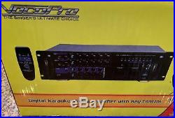 VocoPro DA-3700 PRO Mic Digital Echo Karaoke Mixer
