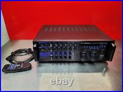VocoPro DA-3700PRO Digital Karaoke Mixing Amplifier tested working