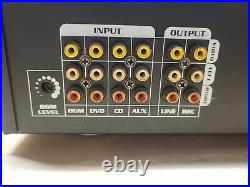 VocoPro DA-3808 PRO Karaoke Mixing Amplifier UNTESTED AS IS PARTS / REPAIR
