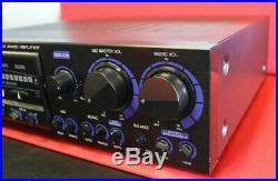 VocoPro DA-9800 RV 600W Professional Digital Key Control Mixing Amplifier