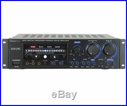 VocoPro DA-9800RV 600W Professional Digital Key Control Mixing Amplifier