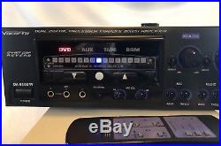 VocoPro DA-9800RV Professional 600W Digital Key Control Mixing Amp. WithDSP Reverb