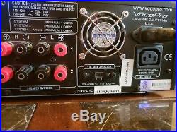 VocoPro DA-9800RV Professional 600W Digital Key Control Mixing Amp. Withremote