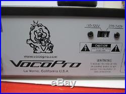VocoPro DA-X10PRO Three-Microphone Karaoke Mixer DA-X10 PRO Enhancer