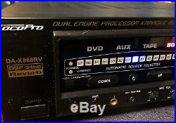 VocoPro DA-X888RV Dual Karaoke Mixing Amplifier UNTESTED