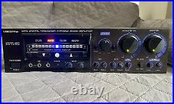 VocoPro DA9800RV 24-BIT DSP Reverb Dual Digital Processor Karaoke Mixing Amp