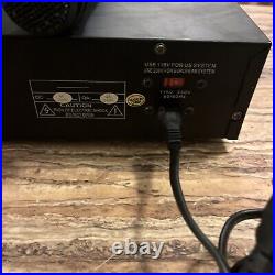 VocoPro DKP-10G Digital Karaoke Player CDG+ VCD (No Remote)with 2 Microphones