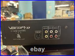 VocoPro DKP-10G Digital Karaoke Player CDG+ VCD TESTED (No Remote)