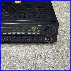 VocoPro Digital Karaoke Amplifier DA-8050FX Digital Echo For 3 Mic Remote Tested