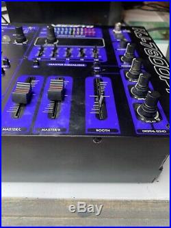 VocoPro KJ-7800 PROFESSIONAL DJ KARAOKE MIXER with KEY CONTROL & 4 MIC CHANNELS