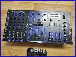VocoPro KJ-7808 RV PROFESSIONAL DJ KARAOKE MIXER with KEY CONTROL & 4 MIC CHANNELS