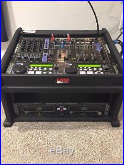 VocoPro Mixer KJ-7000 Pro With Dual CD+G Player CDG-8000 Pro And Gator Case
