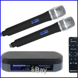 VocoPro TabletOke-II Digital Karaoke Mixer with Wireless Mics + Bluetooth Receiver