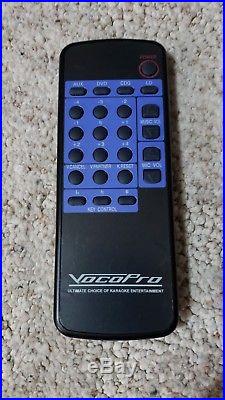 Vocopro DA-2808ve Karaoke mixer for REPAIR or PART only