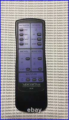 Vocopro DA-9800RV Genuine Remote Control Only Karaoke Mixing Amplifier RC-B