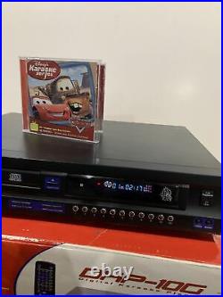 Vocopro DKP-10G Digital Karaoke Player with Microphones + Disney Disc